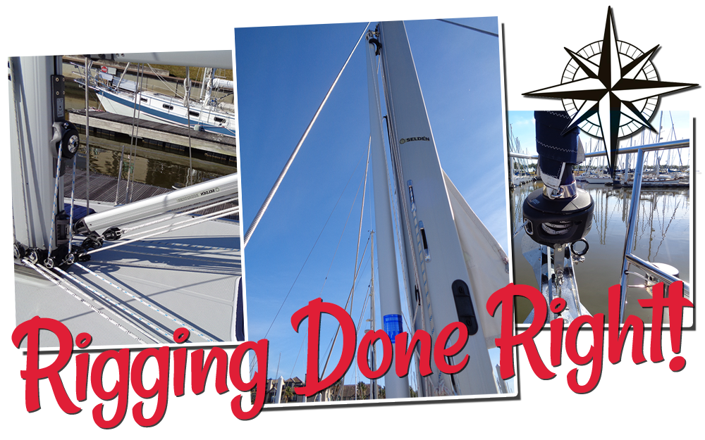 All Points Rigging Rigging services for your sailboat located in Kemah, Tx